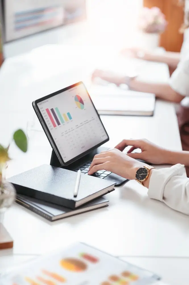 Tableur Excel sur tablette